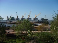 riečny prístav vo Fray Bentos