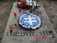 pomník Ľudovíta Štúra na modranskom cintoríne