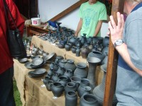 čierna keramika