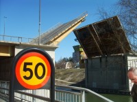 otvaránie mostu Mälarbron
