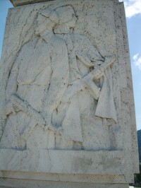 detail pamätníka