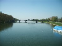 Pohľad z Kolonádového na Krajinský most