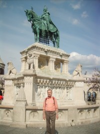 socha kráľa Štefana a náš děda