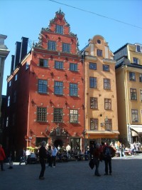 Švédsko - Štokholm - Stortorget -  námestie