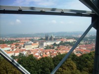 Praha - Petřín - výhľady z rozhladne