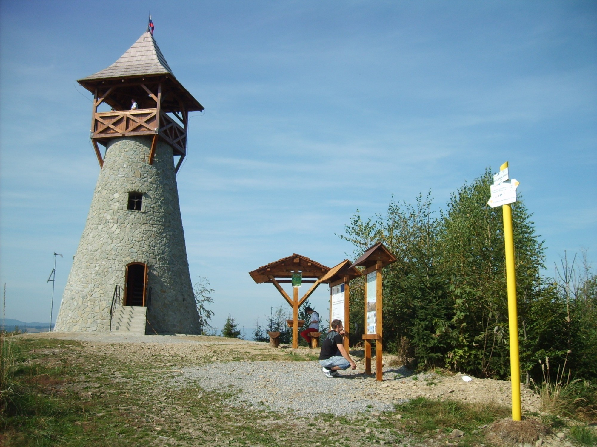 Stará Bystrica rozhľadňa na vrchu Bobovec Turistika.cz