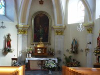 oltár - obraz sv. Vojtecha pri krste kráľa Štefana