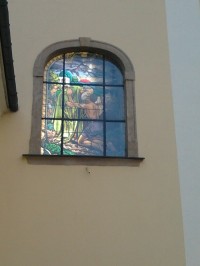 jedno z okien kostola