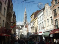 Belgicko - Brusel - Námestie  Grote Markt s radničnou budovou