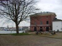 Holandsko - Hellevoetsluis -  Dok a múzeum Drogden Jan Blanken