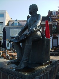 socha Jana Blankena na námestí