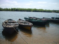 loďky na Rio Negro