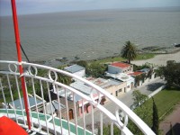 výhľad z majáku na Rio de La Plata