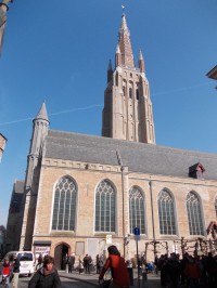 Belgicko - Bruggy - kostol Panny Márie