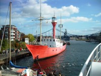 Nemecko - Wilhelmshaven  majáková loď Weser Norderney