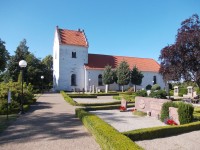 Švédsko - Borgeby  - kostol