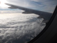 výhľad z lietadla