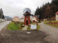 obec Korňa - veterný mlyn