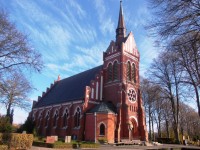 Švédsko - mesto Kävlinge - kostol