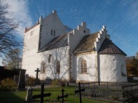 Švédsko - mesto Kävlinge Starý kostol - Gamla kyrka