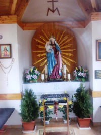 oltár v kaplnke