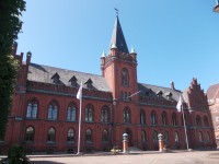 Švédsko - Landskrona - námestie s radnicou