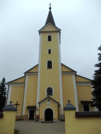 Horná Súča - kostol sv. Jána Nepomuckého