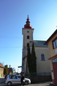 kostol sv. Jána Nepomuckého v Lednici na Slovensku