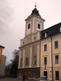 Ružomberok - kostol Povýšenia sv. Kríža a kolégium piaristov