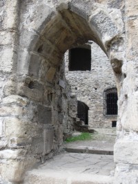 vstup do hradného jadra