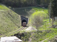 Výhled na Tisovecký železniční tunel ( trasa, bod číslo 9).
