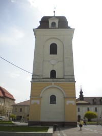 Zvonice na náměstí M.R.Štefánika.