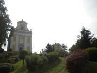 Kostel sv. Havla a zvonice.
