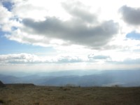 pohledy z vrcholu na Horehroní