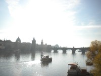 Pohledy z Mánesova mostu.