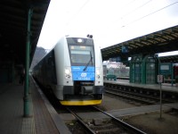 RegioPanter na Děčínském hlavním nádraží.