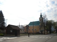 Kostel v Pohronské Polhore.