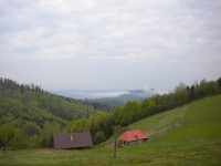 Nízké Tatry v oblacích.