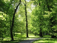 Kroměříž-Podzámecká zahrada na jaře