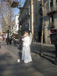 Španělsko - Barcelona - La Rambla