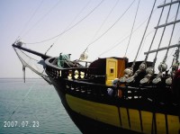 Djerba-pirátská loď