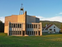 Zborov nad Bystricou - Kostel Nepoškvrneného Počatia Panny Márie