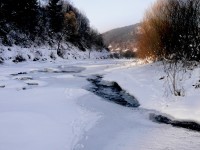 Zborov nad Bystricou - Řeka Bystrica U Šlapkov