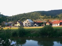 Zborov nad Bystricou - Řeka Bystrica a lokalita Staviska