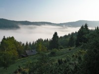 Zborov nad Bystricou - Údolí Fojtového potoka z Jaseňa