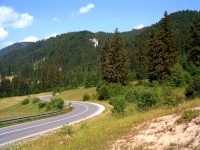 Vysokohorská silnice L. Mikuláš - Zuberec - v tomto prostředí je radost zabírat do pedálů