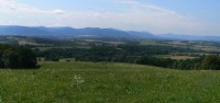 Výhled na Beskydy