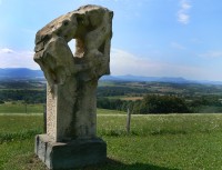Monument v přírodní galerii - Koňákov