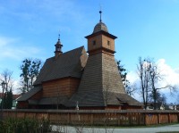 Dřevěný kostel Svaté Kateřiny v Ostravě - Hrabové