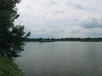 Rybník Bezruč v létě